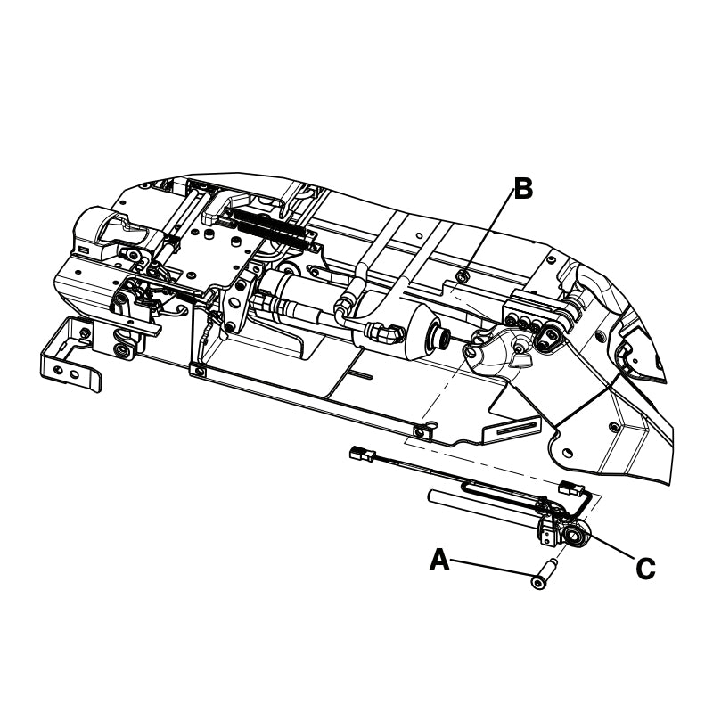 Stryker Rod End Assembly Kit, Hydraulic Cylinder - 6390700005